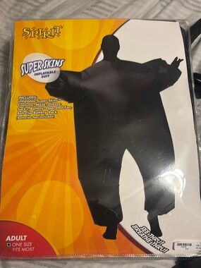 Spirit Inflatable Super Skins Costume in Black